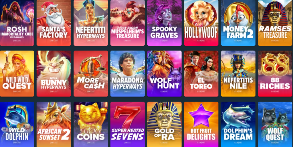 Gameart En Çok Kazandıran Casino Oyunları